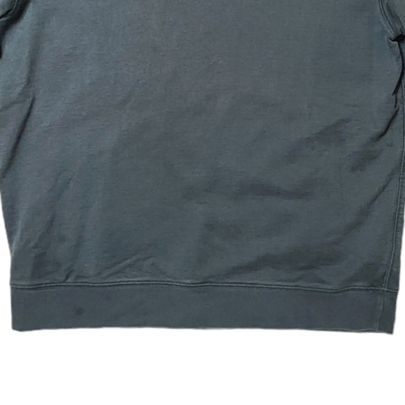 Everlane Uniform French Terry Pullover Sweatshirt sz M forest green - Picture 4 of 10